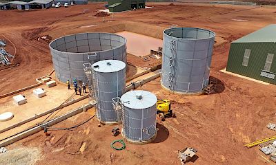 Water Tank Fabrication - October 2022