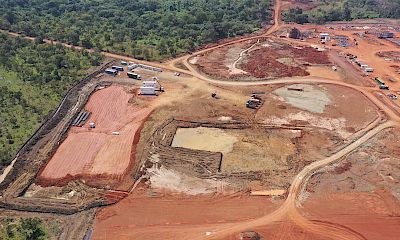 Mine services area (MSA) construction underway - November 2022