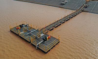 Water Storage Dam pump station - January 2023