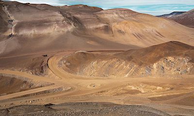 Lindero Deposit: Mine access roads