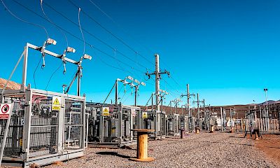 Power plant: Electric power transformers