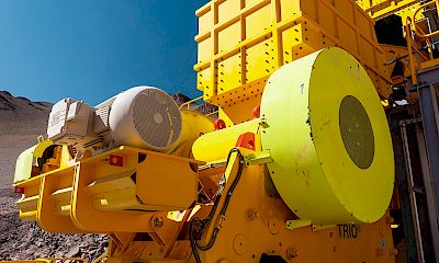 Primary crusher: Jaw crusher engine electrical installation work