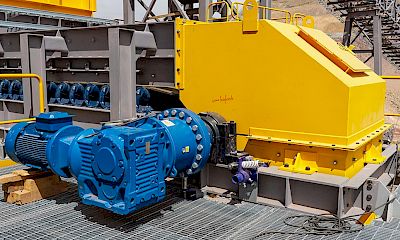 Secondary crusher: Electrical installation