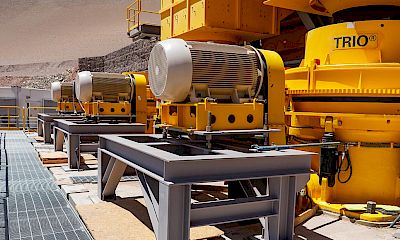 Secondary crusher: Cone crusher electrical installation