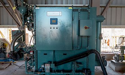 ADR plant: Fluid power gas valve installation