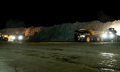 Lindero deposit: Mining operation