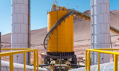Agglomeration plant in ramp-up phase